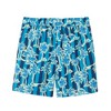 Andy & Evan  Kids  Navy Palm Tree Print Swim Trunk - 2 of 4