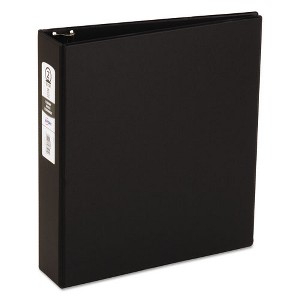 Avery Economy Non-View Binder with Round Rings, 3 Rings, 2" Capacity, 11 x 8.5, Black, (3501) - 1 of 4