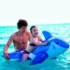 Pool Central 57" Inflatable Whale Rider 1-Person Swimming Pool Float - Blue/White - 2 of 2