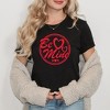 Simply Sage Market Women's Be Mine Circle Short Sleeve Graphic Tee - 2 of 3