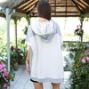 Anna-Kaci Women's Boyfriend Short-Sleeve Hoodie - 2 of 4