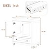 30" Bathroom Vanity with Sink, Doors, and Drawers, White - ModernLuxe - 3 of 4