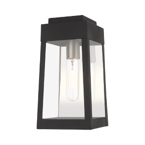 Livex Lighting Oslo 1 - Light Wall Light in  Black - 1 of 4