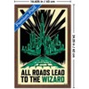 Trends International Wicked: For Good (2025) - All Roads Lead To The Wizard Framed Wall Poster Prints - 3 of 4