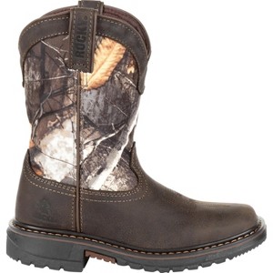 Rocky Ride FLX Toddler Boys' Camo Waterproof Western Boot - 1 of 4