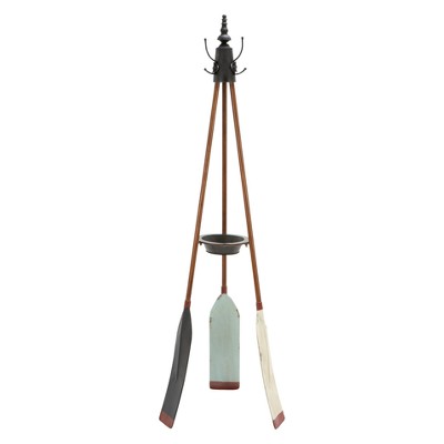 Paddle discount coat rack