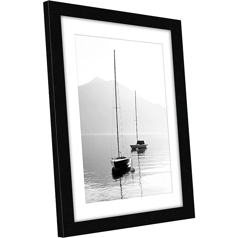 Americanflat Picture Frame with tempered shatter-resistant glass - Available in a variety of sizes and styles, 4 of 5