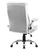 NicBex Office Chair with Adjustable Height Modern Rotatable Velvet Executive Desk Chair with 5 Wheels and Armrests for Office, Study, Bedroom - 3 of 4
