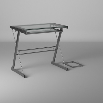 Glass computer workstation discount