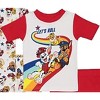 Paw Patrol Toddler Boys' 4-Piece Cotton Pajama Sets - 2 of 4