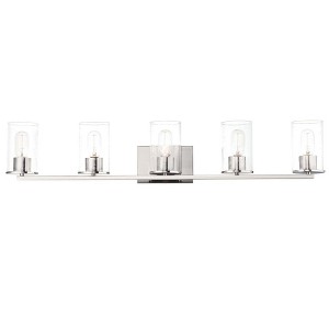 Maxim Lighting Sleek 5 - Light Vanity in  Satin Nickel - 1 of 4