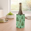 Pimlada Phuapradit Christmas trees snowflakes Wine Chiller - 2 of 2