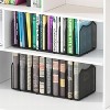 Simple Trending 2 Pack Mesh Desktop File Sorter Organizer, 5-Section Bookshelf for Desk Home Office, Black - 4 of 4