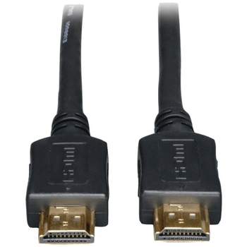 Tripp Lite Standard-Speed HDMI® Gold Cable, Black (50 Ft.)