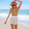 Women's Chic Crochet Lace Beach Cover Up Shorts - Cupshe - 4 of 4