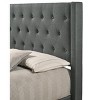 Passion Furniture Bergen Full Tufted Panel Bed - 3 of 4