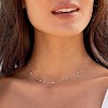 Dainty Charm Necklace for Women, 14K Gold/Silver Plated with Multiple Symbolic Charms - 2 of 4