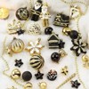 50ct Christmas Ball Ornaments for Christmas Trees, Shatterproof Decorative Hanging Ornaments Set - 2 of 4