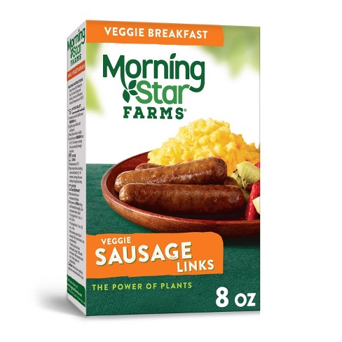 Morningstar Farms Breakfast Veggie Sausage Links - Frozen - 8oz - image 1 of 4