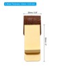 Unique Bargains Stainless Steel Carved Sleeve Pen Loop Clip for Notebook - 2 of 4
