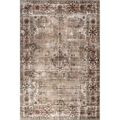 Nuloom Tulsi Traditional SplashGuard Machine Washable Area Rug