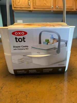 OXO Tot Diaper Caddy with Changing Mat