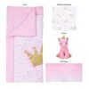 Sammy & Lou Tiara Princess Baby Nursery Crib Bedding Set - 4pc - 2 of 4