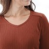 Aventura Clothing Women's Bliss Long Sleeve V-Neck T-Shirt - 3 of 4