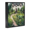 Stupell Industries Rural Floral Cottage Garden Blooms Framed Giclee Art, Black, 24" x 24" - 2 of 4