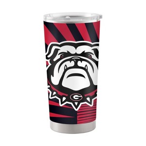 NCAA Georgia Bulldogs 20oz Mascot Stainless Steel Tumbler - 1 of 3