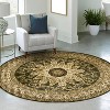 Luxe Weavers Floral Border Medallion Indoor Area Rug - 2 of 4