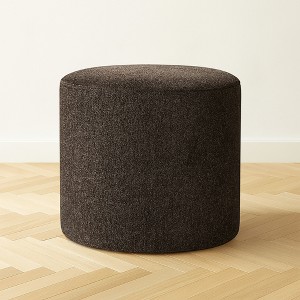 Wovenbyrd Hampton 19" Round Pouf Ottoman - 1 of 4