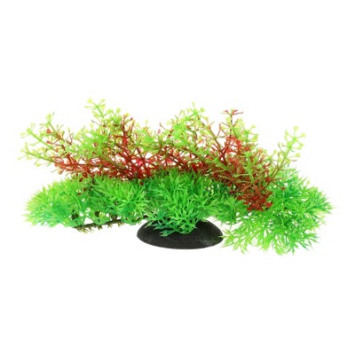 Unique Bargains Aquarium Plants Decorations Artificial Aquatic Plant Green 3.54" 1 Pc
