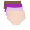 Agnes Orinda Women's Underwear 4 Pack Full Coverage Soft Briefs Hipster Panties - 2 of 4