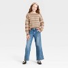 Girls' Striped Pullover Sweater - art class™ - 3 of 3