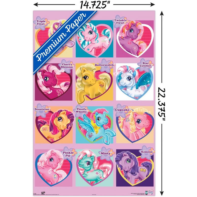 Trends International Hasbro My Little Pony - Chart Unframed Wall Poster Prints, 3 of 7