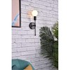 Elegant Lighting Keely 1 light black wall sconce - 2 of 4
