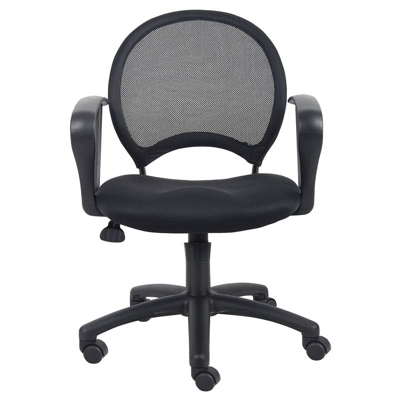 Mesh Chair with Loop Arms Black - Boss Office Products, 5 of 8