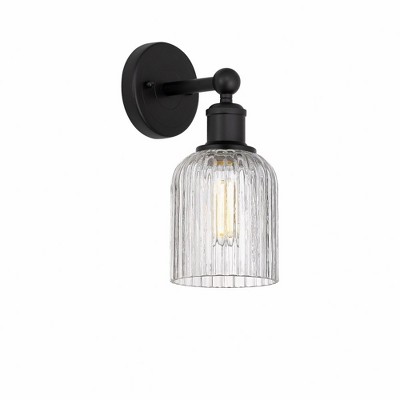Bridal Veil - 1 Light Wall Sconce In Art Deco Style-11.25 Inches Tall and 5 Inches Wide