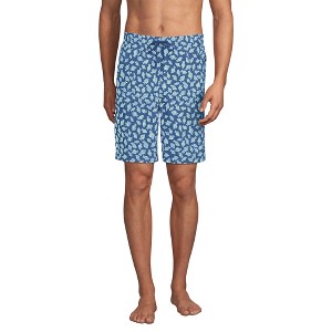 Lands' End Men's 9" Volley Hydroliner Swim Trunks - 1 of 4