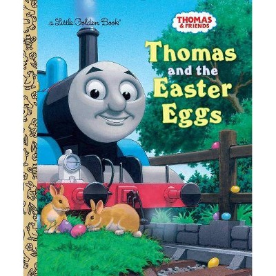 Thomas and the Easter Eggs (Thomas & Friends) - (Little Golden Book) by  Golden Books (Hardcover)
