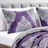 ESCA Lachlan 3 Piece Bedspread (reversible)Queen: 1 Bedspread 90 In.x90 and 2 shams 20 In.x26 In. - 3 of 4