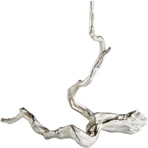 Cyan Design - Drifting Silver - Small Sculpture - 11.5 Inches Wide By 14.25 Inches High - 1 of 4