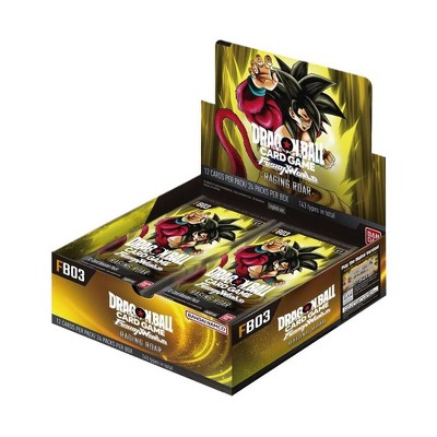 BANDAI DRAGON BALL SUPER TCG: FUSION WORLD 03 BOOSTER BOX Raging Roar (FB03)