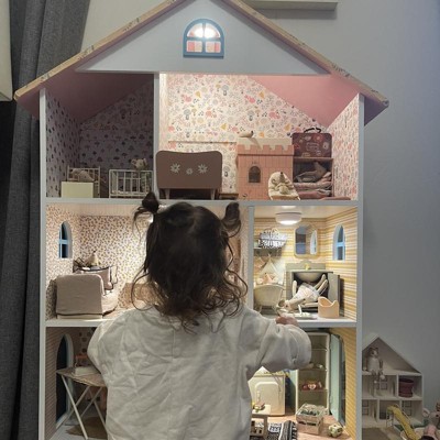 Target store dollhouse bookshelf