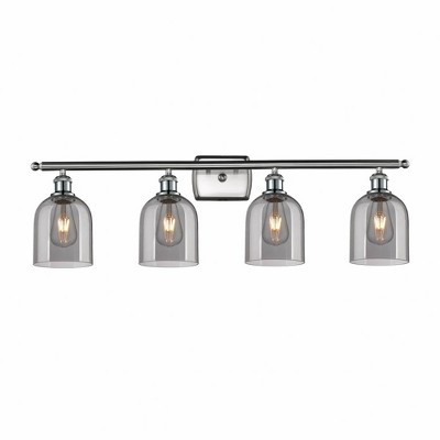 Bella - 4 Light Bath Vanity In Industrial Style-10.5 Inches Tall and 35.5 Inches Wide
