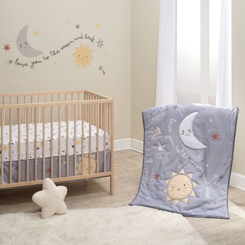 Bedtime Originals Little Star Crib Bedding Set by Lambs &#38; Ivy - 3pc, 1 of 11
