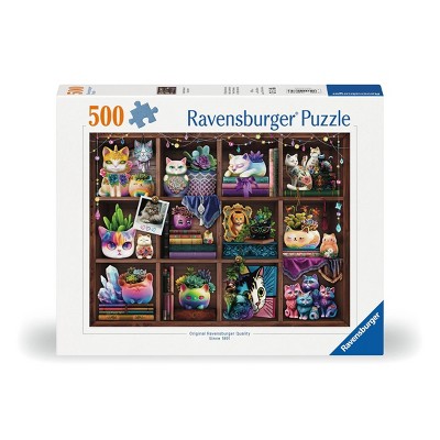 Ravensburger Cubby Cats and Succulents Jigsaw Puzzle : Target