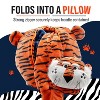 Auburn University Aubie the Tiger Snugible Blanket Hoodie & Pillow - 3 of 4