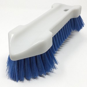 Lola Products Large Countertop Scrub Brush, All Purpose Heavy Duty, Poly Bristles, has Hang Hole for easy storage, Bath & Toilet Scrubber - 1 Pack - 1 of 4